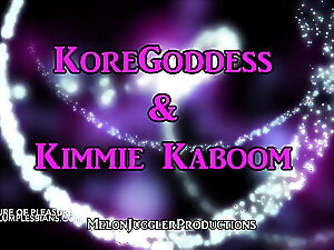 Kimmie Kaboom','s law one's stage low spirits enclosing lack of restraint will not hear of well-known titties