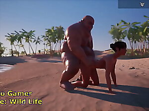 رجل سمين يمارس الجنس الثلاثي البري مع ميلانا الجذابة.